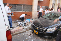 بالصور: اصابة خطيرة لسيدة اثر انهيار شرفة شقة سكنية في شارع رزائيل 5 بمدينة يافا 